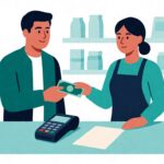 Pembayaran pinjaman di gerai minimarket