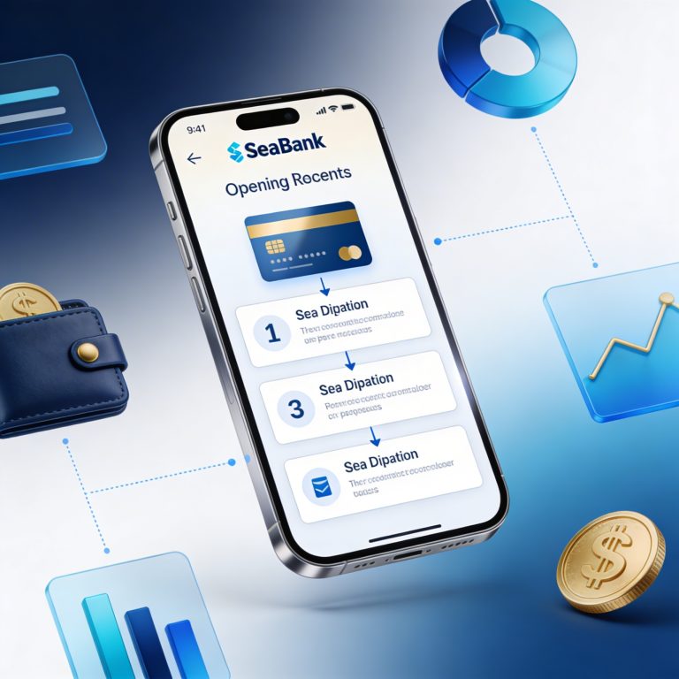 Ilustrasi cara daftar SeaBank