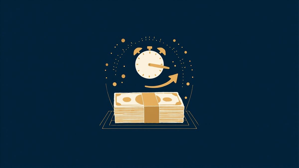 Ilustrasi pelunasan dini KTA jam uang