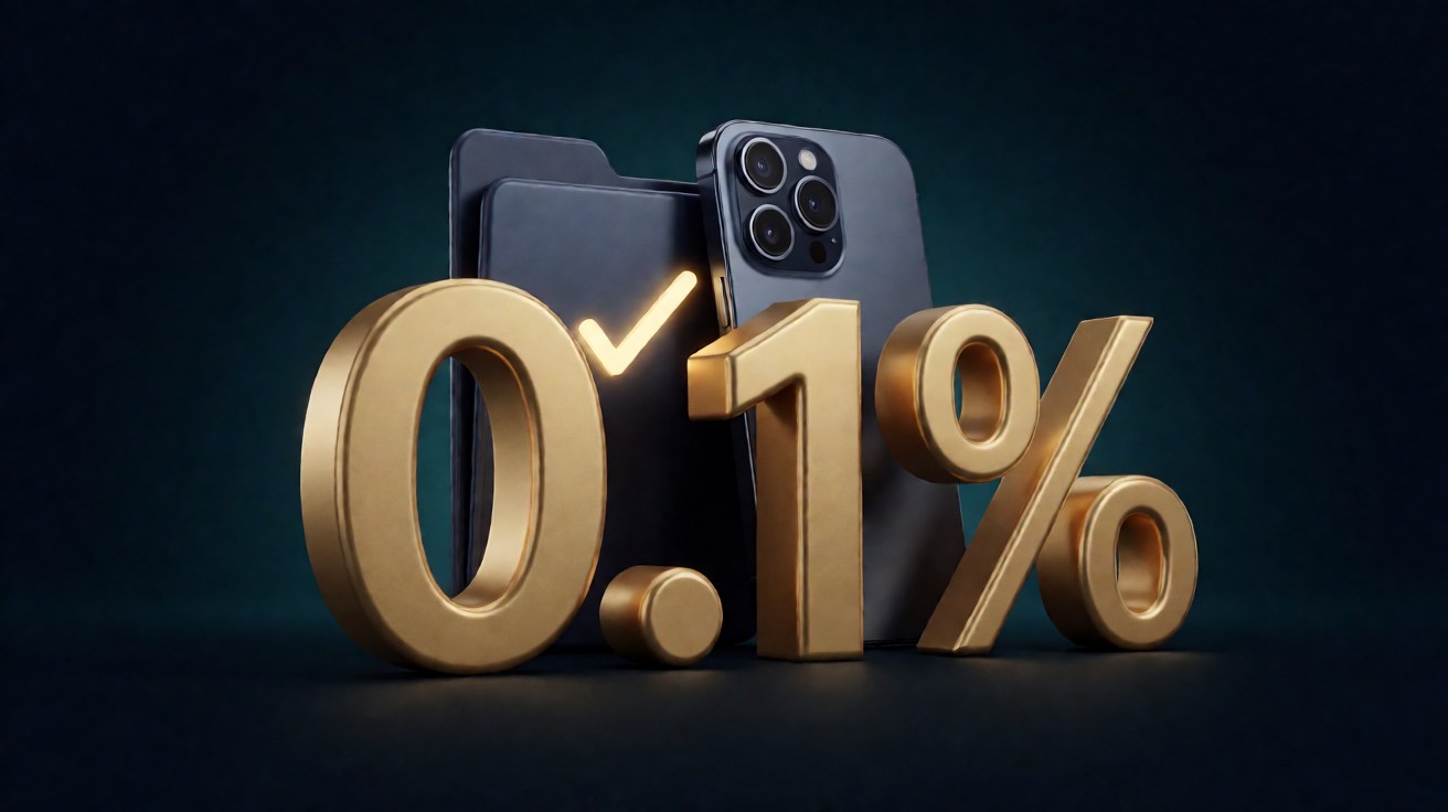 smartphone navy dengan dokumen dan gold 0,1% focal, dark navy 3D